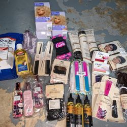 WOMANS PRODUCTS  HAIR SUPPIES /PERFUME / ETC 