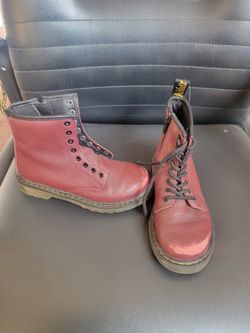 2 Pairs Of Dr. Marten Boots And 1 Pair Of Shoes