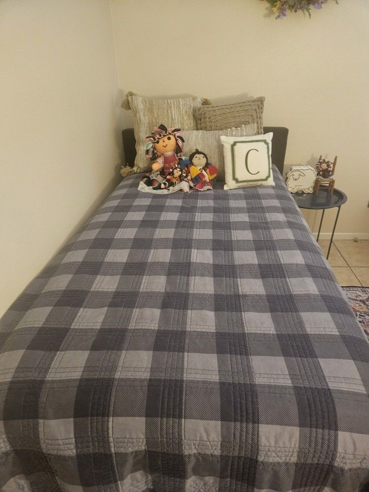 Twin Bed. Brand New. Rarely Used.