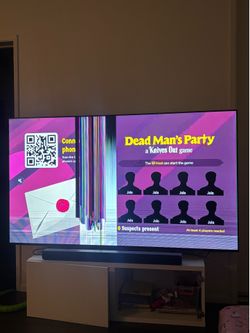 Samsung tv 75in cracked