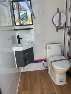 Portable Restroom With Shower