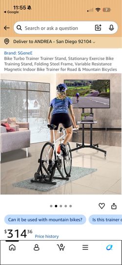 SGeneE Magnetic Indoor Bike Trainer Stand