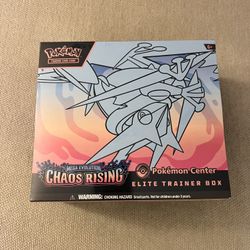 Chaos Rising Pokemon Center ETB