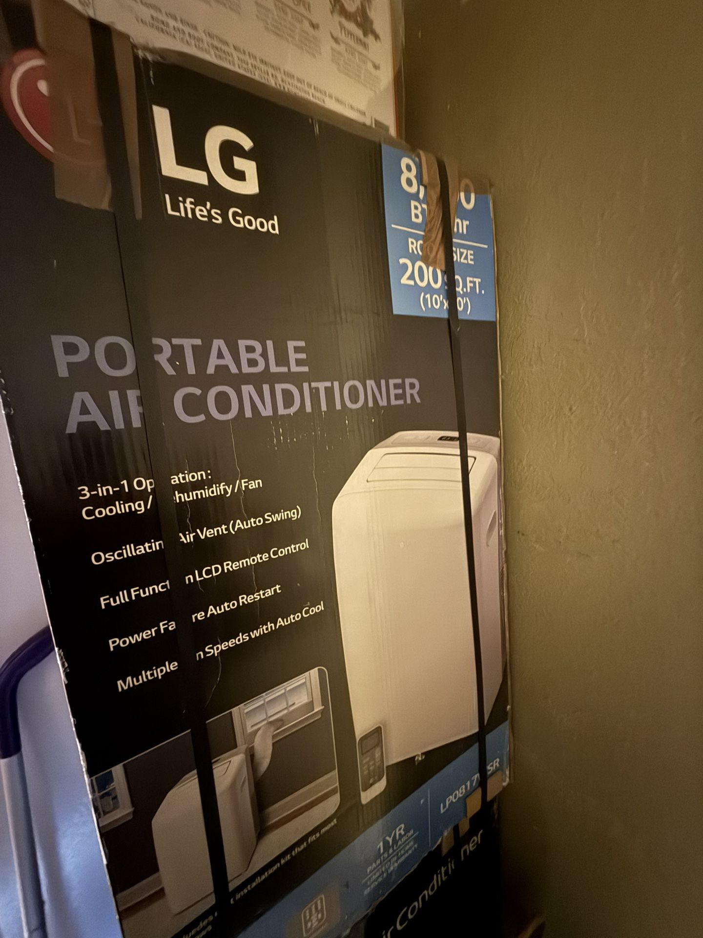 LG Portable AC Unit