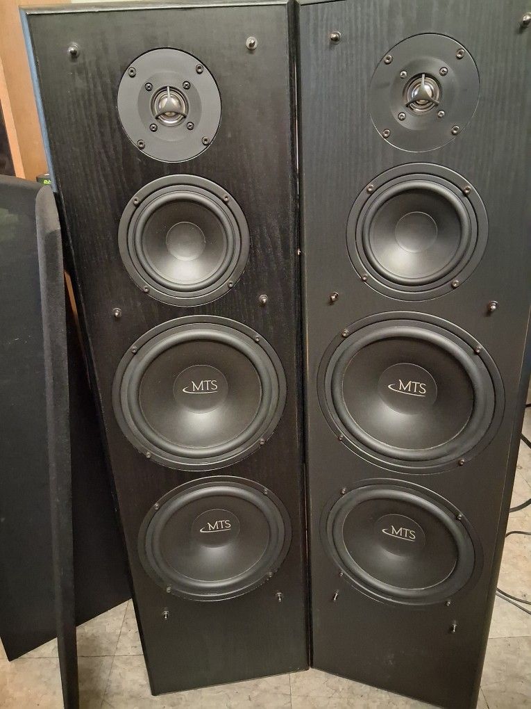 MTS Speakers 400 Watts Pair In Great Condition