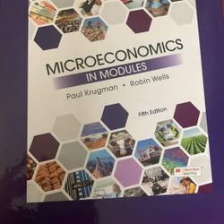 Microeconomics in Modules, Fifth Edition