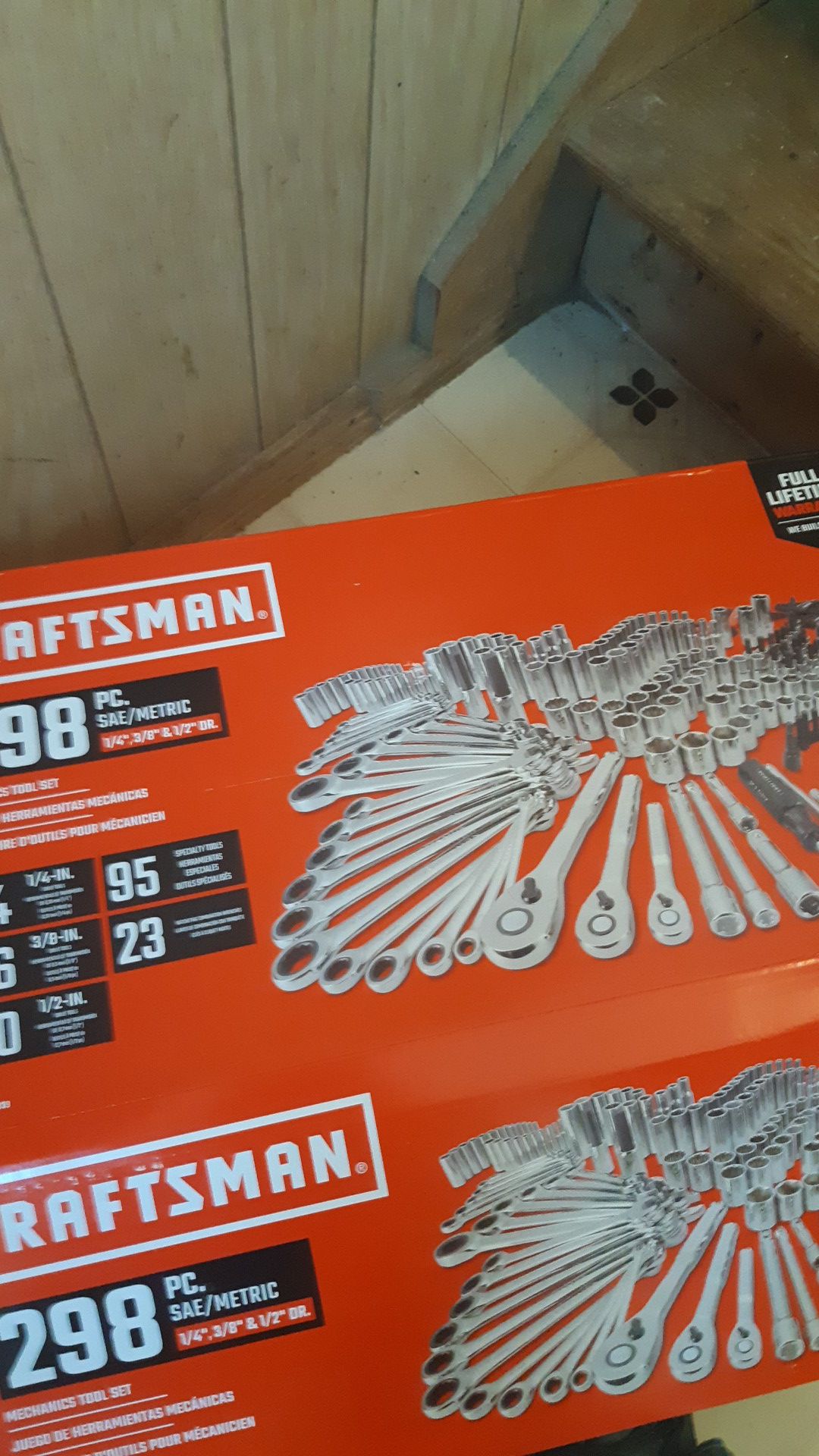 298 PC craftsman tool set