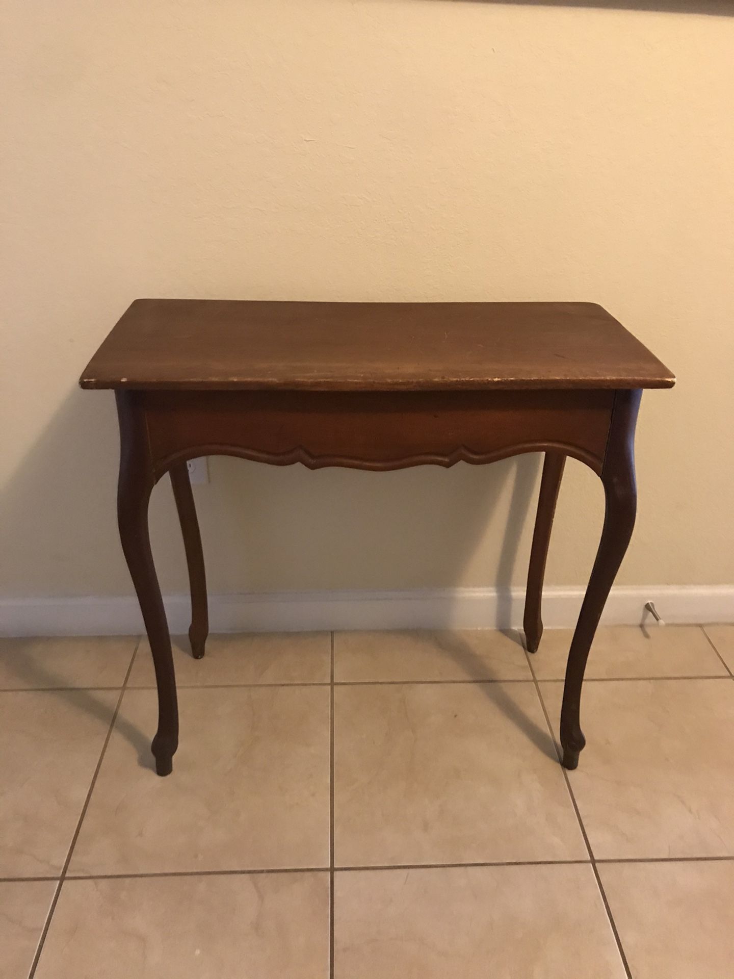 Antique Foyer Table Entryway Table- Beautiful