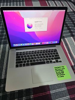 MacBook Pro 15-inch 2015 i7 16GB 512GB