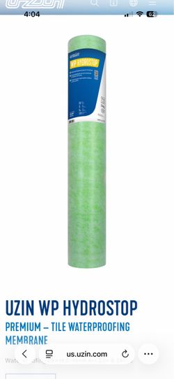 Uzin WP Hydrostop Tile Waterproofing Membrane Roll