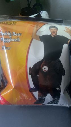 Halloween Costume Teddy Bear Piggyback 