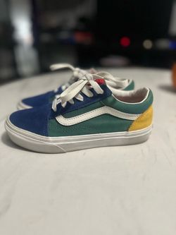 Vans Old Skool Multi-Color Low-Top Sneakers