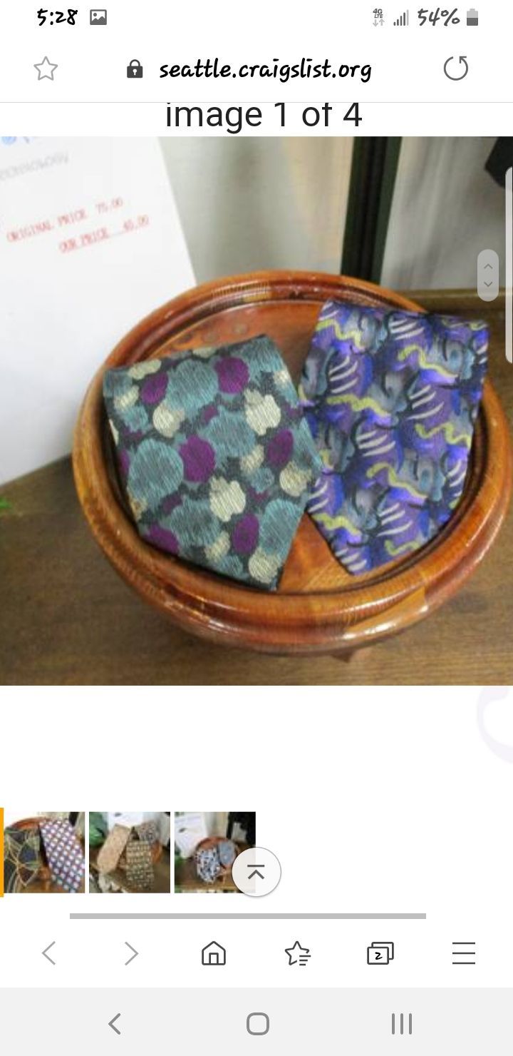 J. Garcia Hand sewn ties