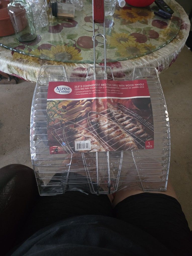 Alpine Cuine BBQ Fish Grill