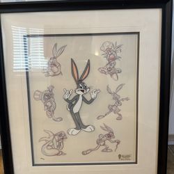 Bugs Bunny WB Animation Cel