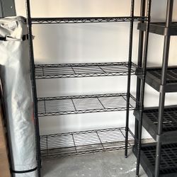 Heavy-Duty Metal Wire Shelving Unit – 5 Shelves