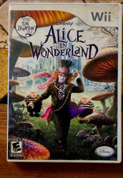 Wii Disney Alice in Wonderland Nintendo Wii Game