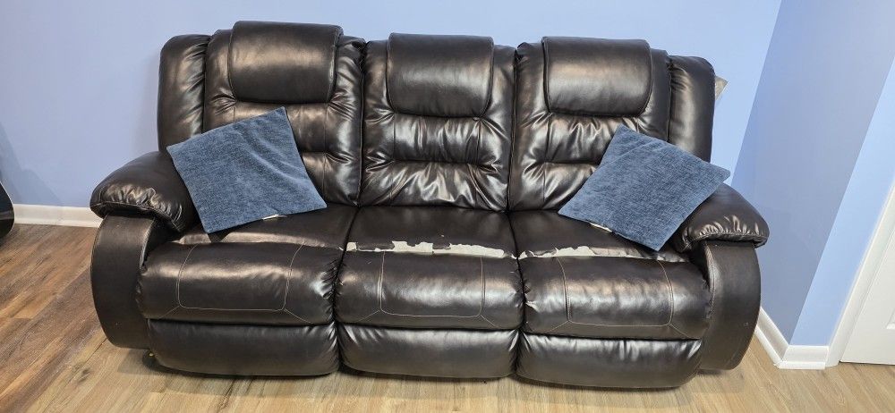 LEATHER SOFA
