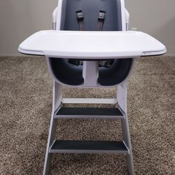 4moms High Chair - White / Grey