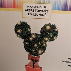 Mickey Mouse Christmas Topiary Decoration