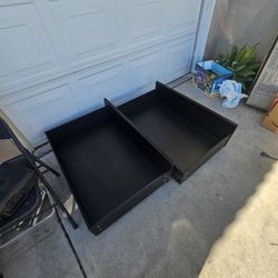 Set Of Two Ikea Under Bed Storage Drawers Wheel On $45 For Both 