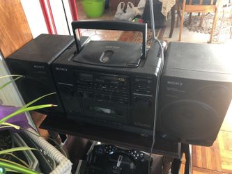 Cd and radio player Sony