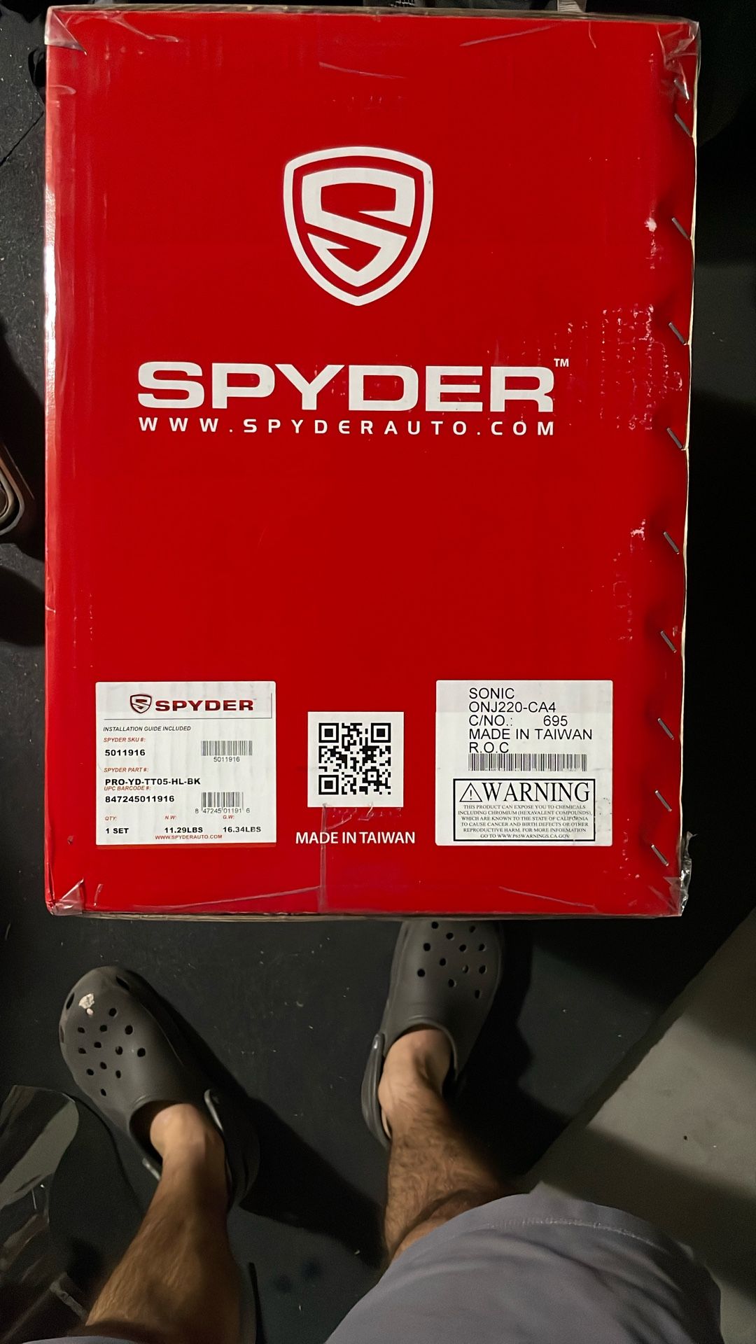 Spyder Toyota Tacoma LED Headlights