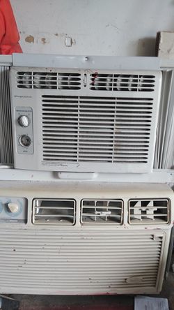 1 Frigidaire and 1 whirlpool window AC... $40 for top one and $50 for bottom one. Both works perfectly, just needs cleaning.