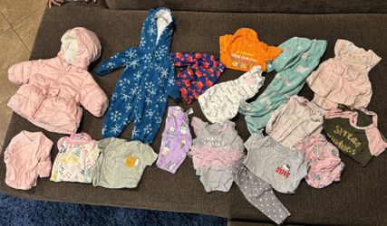 baby girl bundle clothes 85 pieces 
