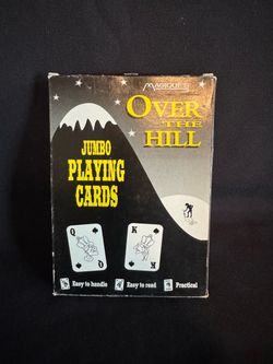 Magique's Over The Hill Jumbo Playing Cards