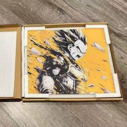 Dragon Ball Vegeta Premium Glass Gaming Mouse Pad