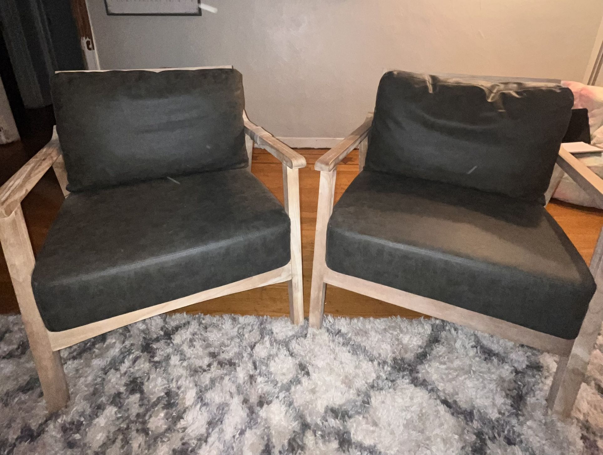 Matching Set of Accent Chairs