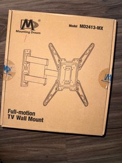 Mounting Dream Full Motion TV Wall Mount – 26”-55” TVs – MD2413-MX
