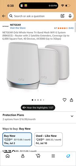 NETGEAR Orbi AX3000
