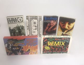 Bone Thugs ~ Public Enemy ~ 69 Boys ~ Busta Rhymes ~ Sir Mix ~ Ed Lover ~ Cassettes !