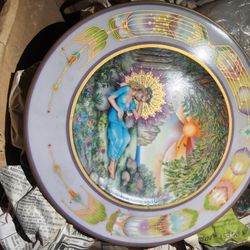 Vintage German DIE TRAUME KATHARINA Plate