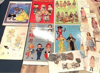 Paper Doll Books Disney Dingle Star Fashion…