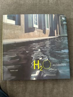 H2O ARCHITECTURE By Stephen Crafti - Hardcover Excellent Condition