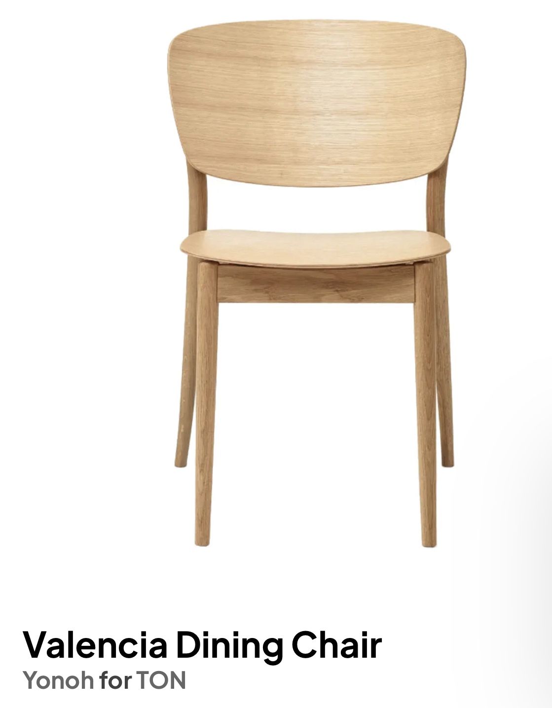 Valencia Dining Chairs Yonoh for TON