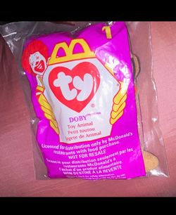Ty Beanie Baby Doby McDonald's Happy Meal Toy