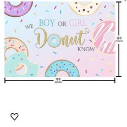 gender reveal backdrop