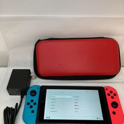 Nintendo Switch Handheld Console With Charger