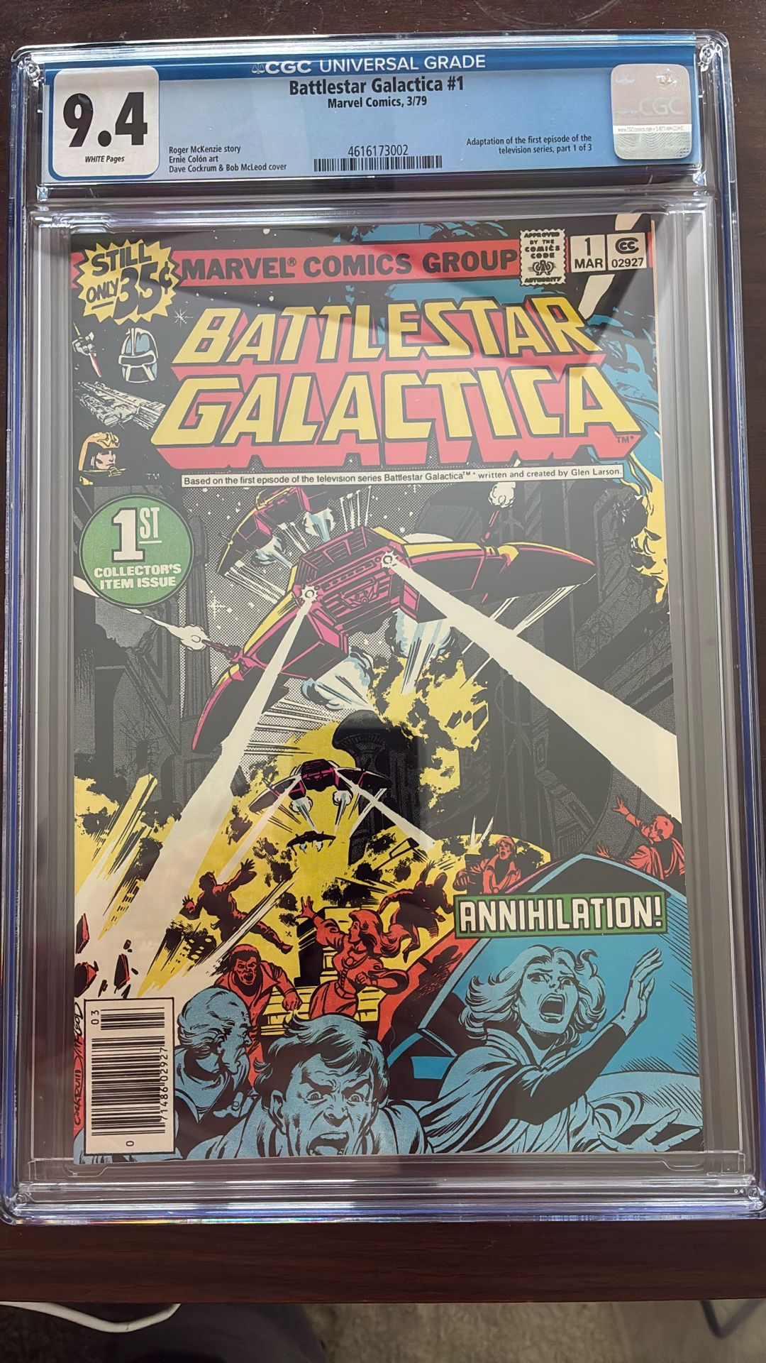 Marvel Battlestar Galactica CGC 9.4