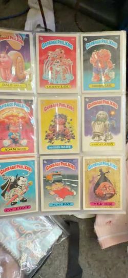 Garbage pail kids cards