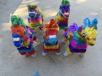 First Piñatas And Decor