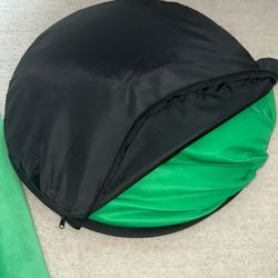 Green screen Blue screen & green fabric