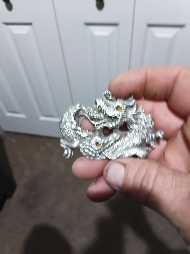 Rare Dragon RAW PEWTER