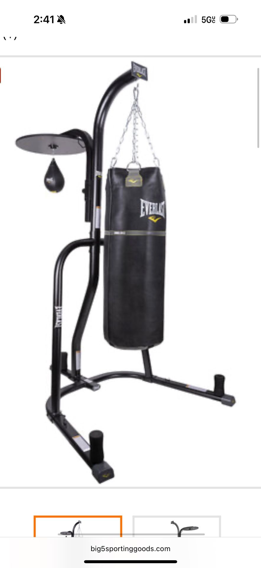 Boxing Stand With Bag