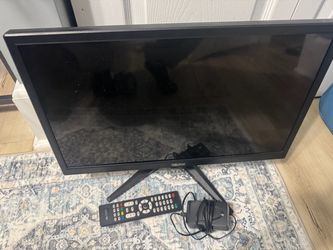 Thinlerain LED TV with Remote and Power Adapter