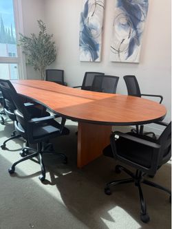 Wooden Conference Table
